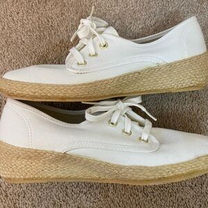 NWOT Grasshoppers Canvas Wedge Espadrilles Sneaker